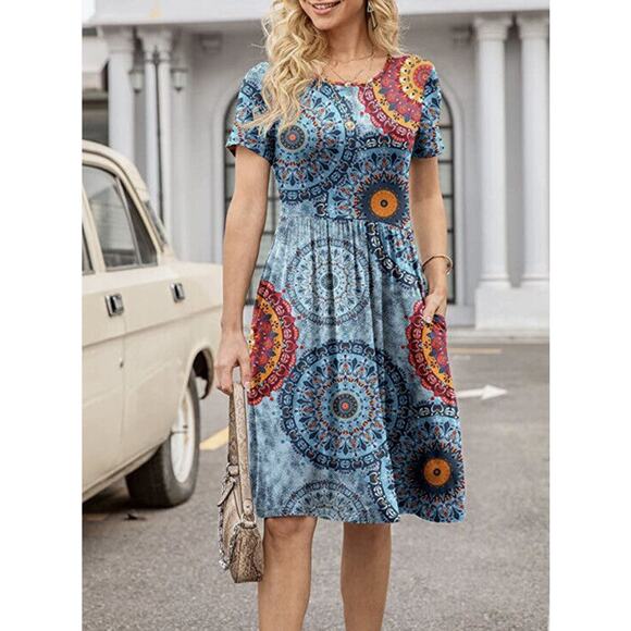 DB Dresses & Skirts - Moon Multicolor dress